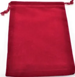 Chessex - Dice Bag Suede: Red
