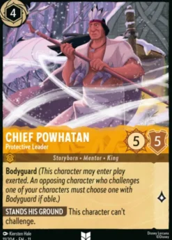Chief Powhatan, Protective Leader - Winterspell