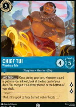 Chief Tui, Weaving a Tale (foil) - Winterspell