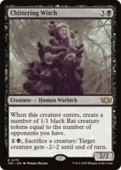 Chittering Witch - Tarkir: Dragonstorm Commander