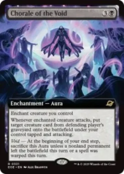 Chorale of the Void (foil) (extended art) - Edge of Eternities Varianten