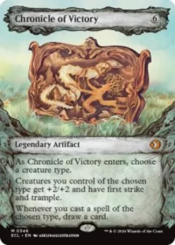 Chronicle of Victory (showcase) - Lorwyn Eclipsed Varianten