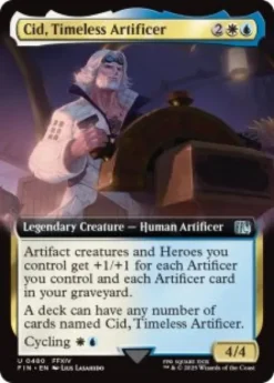 Cid, Timeless Artificer (#480) (extended art) - Final Fantasy Varianten