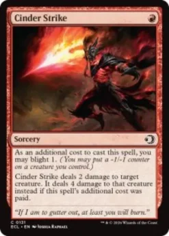 Cinder Strike - Lorwyn Eclipsed