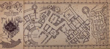 Cinereplicas - Harry Potter Marauder's Map Deskmat