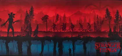 Cinereplicas - Stranger Things: Upside Down Deskmat