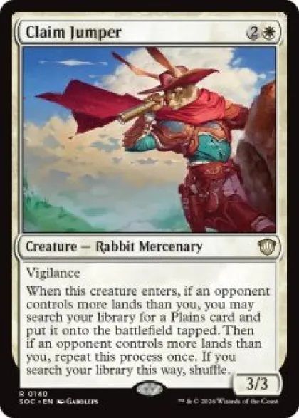 Claim Jumper - Secrets of Strixhaven Commander
