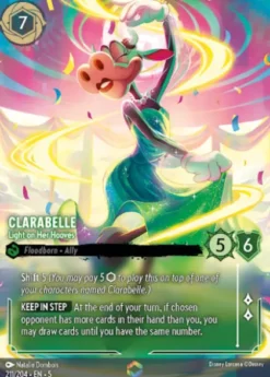 Clarabelle, Light on Her Hooves (foil) (borderless) - Shimmering Skies