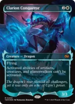 Clarion Conqueror (#400) (foil) (showcase) - Tarkir: Dragonstorm Varianten