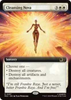 Cleansing Nova (extended art) - Marvel Super Heroes Commander Varianten