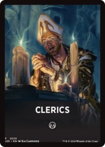 Clerics Front Card - Foundations Jumpstart