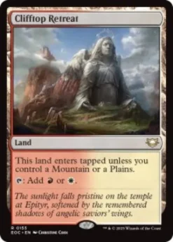 Clifftop Retreat - Edge of Eternities Commander