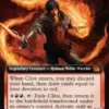 Clive, Ifrit's Dominant (#458) (foil) (extended art) - Final Fantasy Varianten