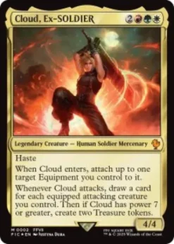 Cloud, Ex-SOLDIER (#2) - Final Fantasy Commander
