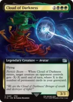 Cloud of Darkness (foil) (extended art) - Final Fantasy Varianten
