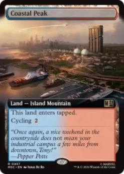 Coastal Peak (extended art) - Marvel Super Heroes Commander Varianten