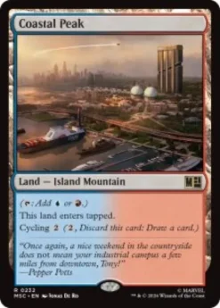 Coastal Peak (surge foil) - Marvel Super Heroes Commander