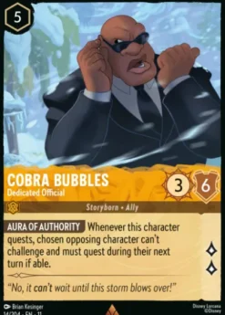 Cobra Bubbles, Dedicated Official (foil) - Winterspell