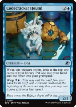 Codecracker Hound (foil) - Edge of Eternities