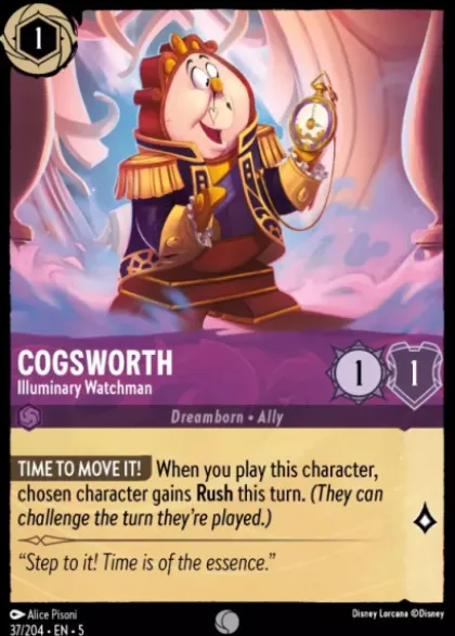 Cogsworth, Illuminary Watchman - Shimmering Skies