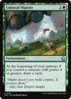 Colossal Majesty - Foundations Commander Decks