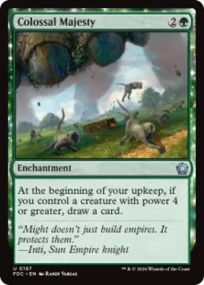 Colossal Majesty - Foundations Commander Decks