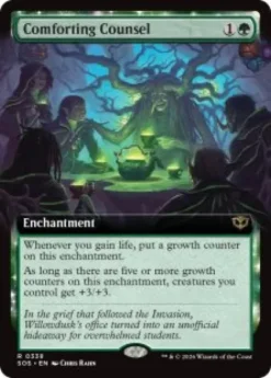 Comforting Counsel (extended art) - Secrets of Strixhaven Varianten