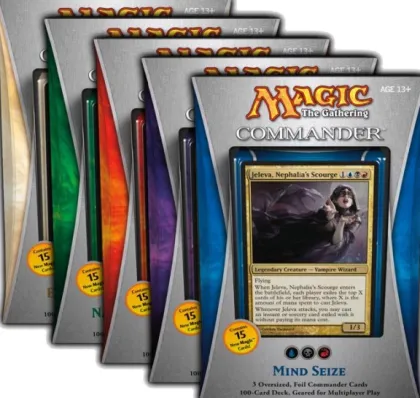 Commander 2013 complete set decks