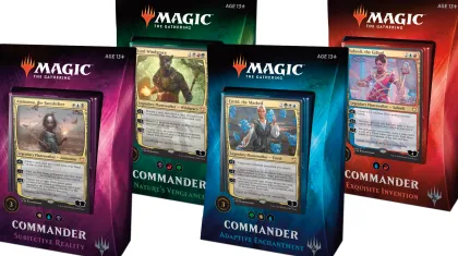 Commander 2018 complete set decks