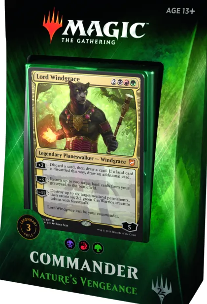 Commander 2018 complete set decks