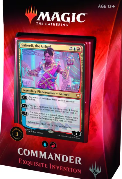 Commander 2018 complete set decks