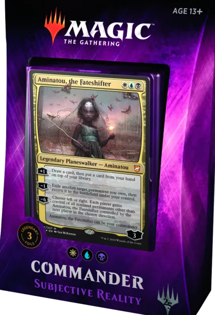 Commander 2018 complete set decks