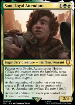 Commander Deck Lord of the Rings: Tales of Middle-earth - Food and Fellowship