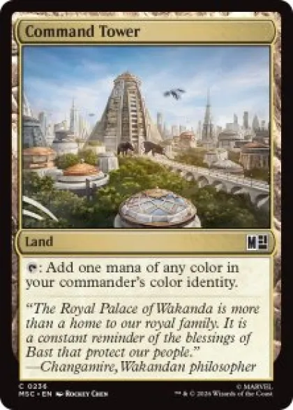 Command Tower (#236) - Marvel Super Heroes Commander