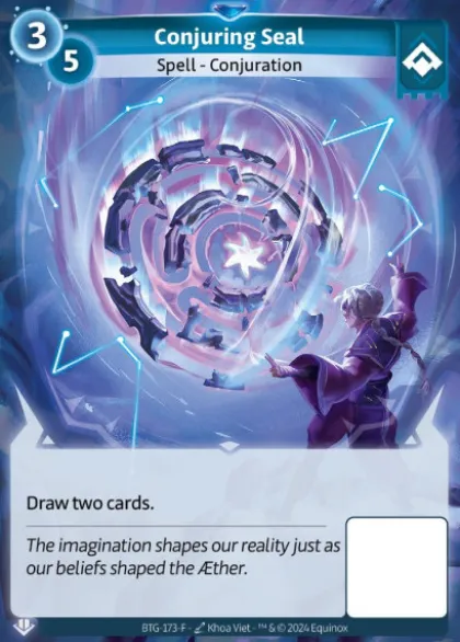 Conjuring Seal (F) - Altered Beyond the Gates