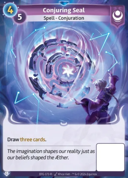 Conjuring Seal (R) - Altered Beyond the Gates