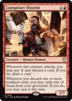 Conspiracy Theorist - Secrets of Strixhaven Commander