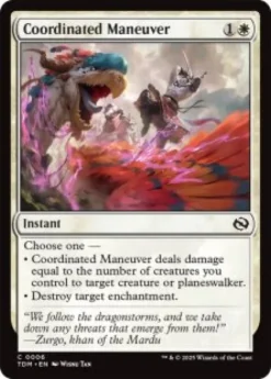 Coordinated Maneuver - Tarkir: Dragonstorm
