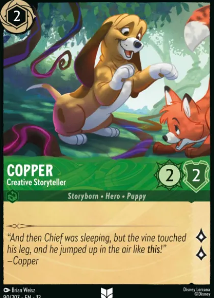 Copper, Creative Storyteller (foil) - Attack of the Vine