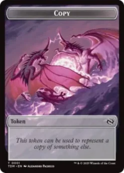 Copy token (foil) - Tarkir: Dragonstorm