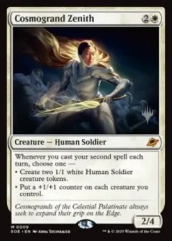 Cosmogrand Zenith (foil) - Edge of Eternities Planeswalker Stamped