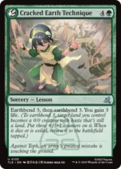 Cracked Earth Technique (foil) - Avatar: The Last Airbender Eternal