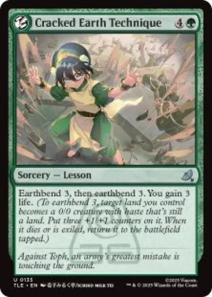 Cracked Earth Technique (foil) - Avatar: The Last Airbender Eternal