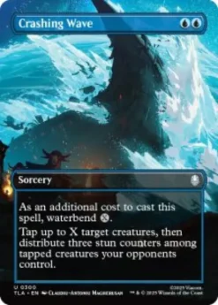 Crashing Wave (foil) (borderless) - Avatar: The Last Airbender Varianten