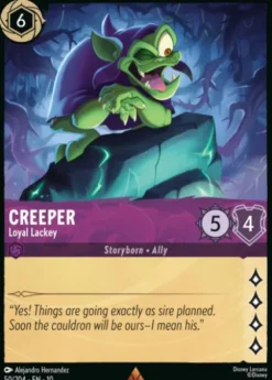 Creeper, Loyal Lackey (foil) - Whispers