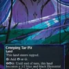 Creeping Tar Pit (#144) (galaxy foil) (borderless) - Edge of Eternities Stellar Sights