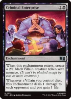 Criminal Enterprise - Marvel Super Heroes Commander