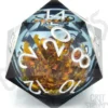 CritStones - Liquid Core Dice D20: King Midas (1-delig)
