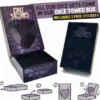 CritStones - Liquid Core Dice Set: Orbital Tide - Silver Ink (7-delig)