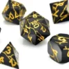 CritStones - Metal Dice Set: Torn Mystic (7-delig)
